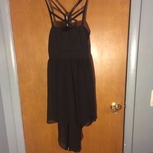 Black mid dress